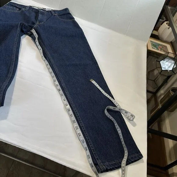 Vintage Levis 550 Jeans Women’s Size 8 High Rise Relaxed Tapered Dark Wash USA