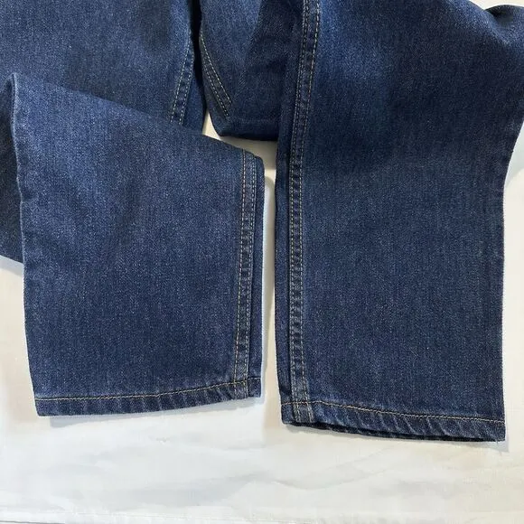 Vintage Levis 550 Jeans Women’s Size 8 High Rise Relaxed Tapered Dark Wash USA