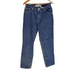 Vintage Levis 550 Jeans Women’s Size 8 High Rise Relaxed Tapered Dark Wash USA