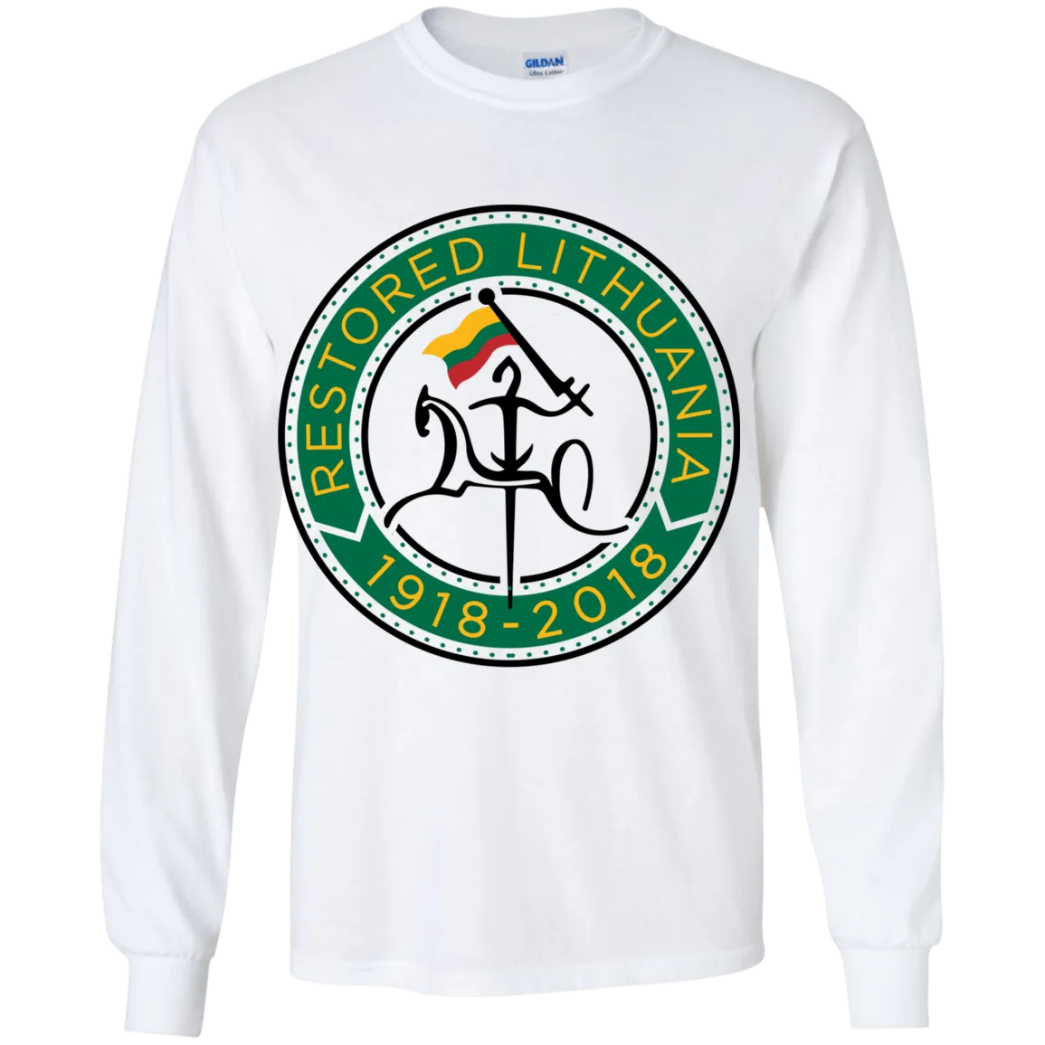 Vytis Restored - Boys Youth Classic Long Sleeve T-Shirt