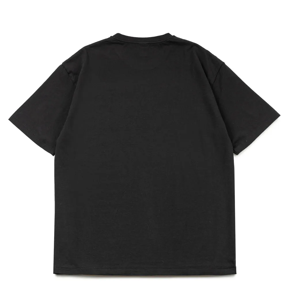 Washed Heavy Weight Crewneck Type-3 Tee | Black