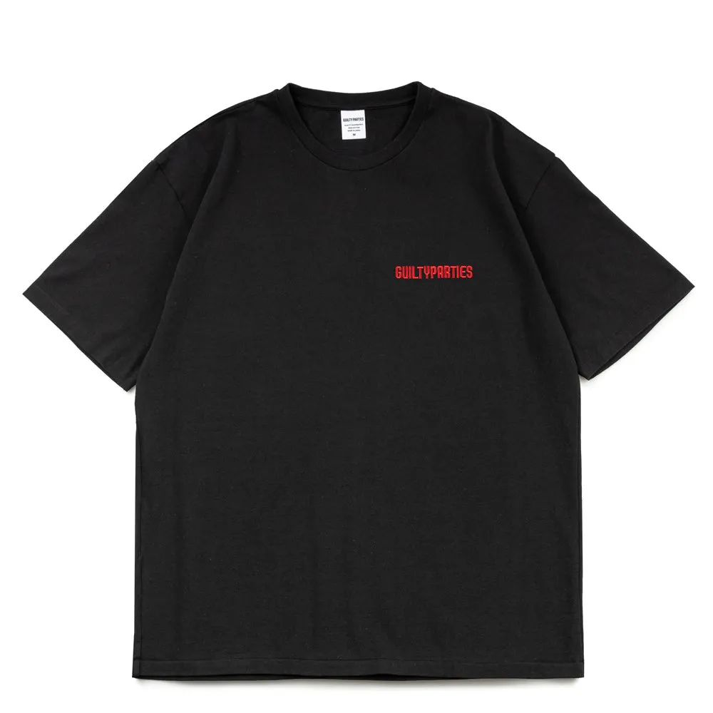 Washed Heavy Weight Crewneck Type-3 Tee | Black