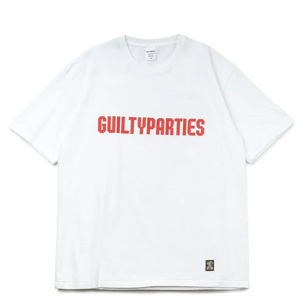 Washed Heavy Weight Crewneck Type-4 Tee | White