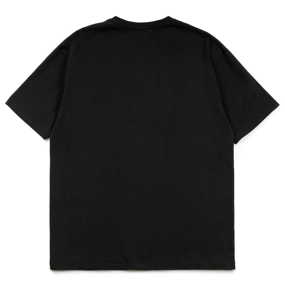 Washed Heavyweight Crewneck Type-3 Tee | Black