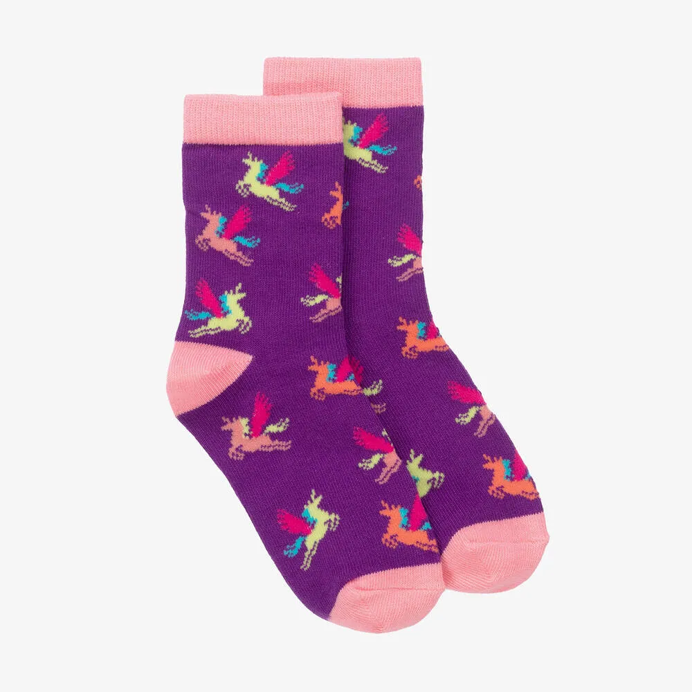 Wellingtons & Sock Set - Pretty Pegasus