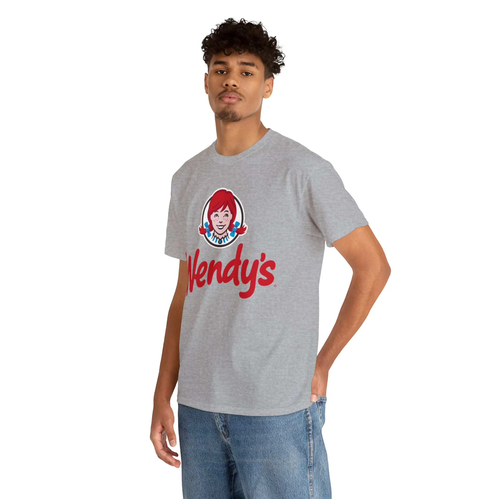 Wendy's Logo Unisex Heavy Cotton Tee