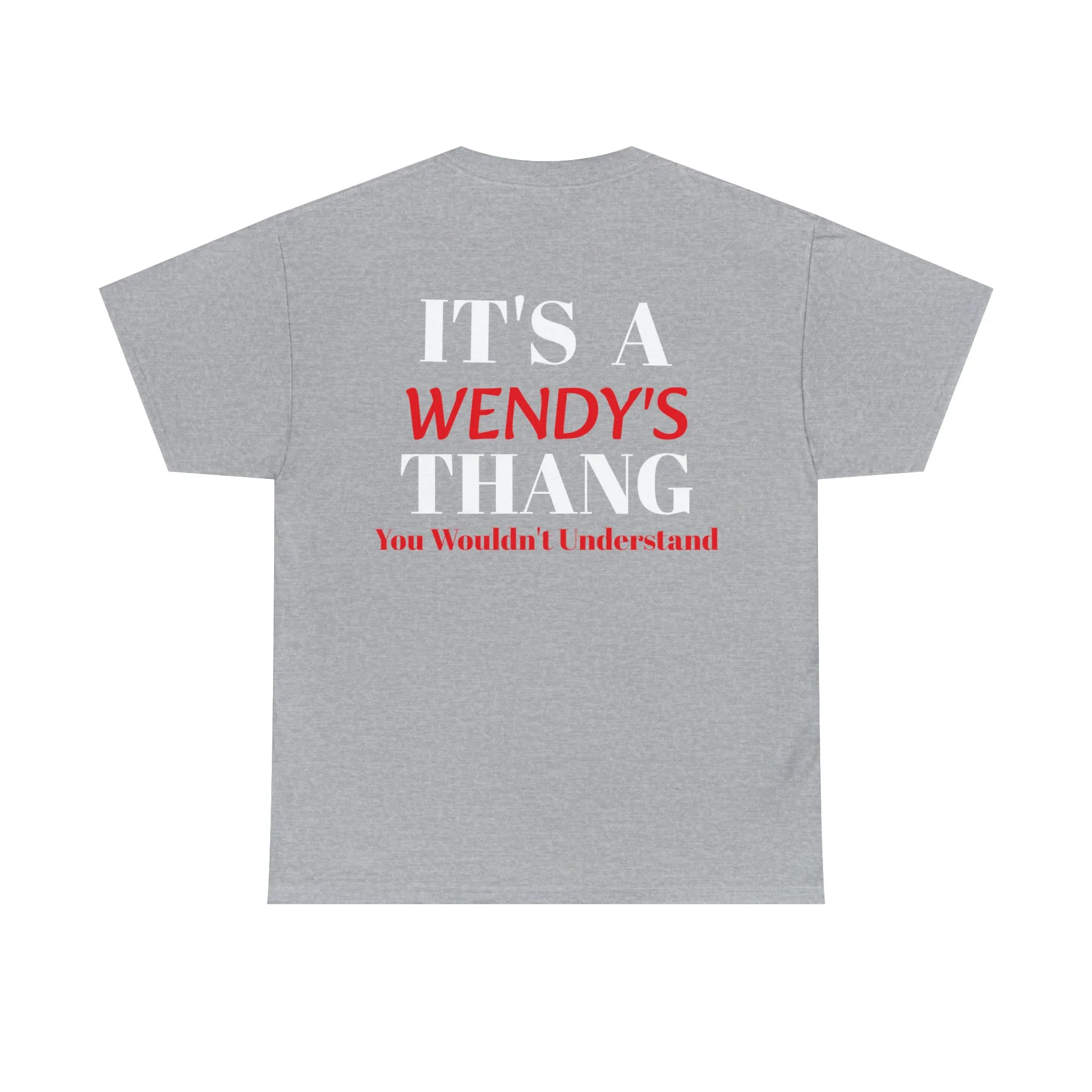 Wendy's Logo Unisex Heavy Cotton Tee