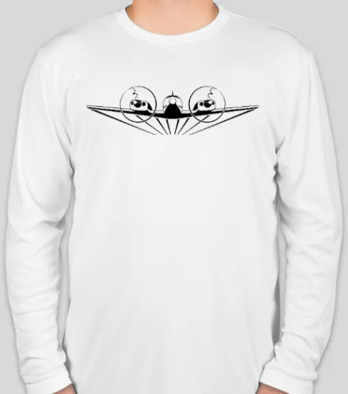White Baron Pilot Long Sleeve Shirt