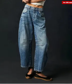Wide-Leg Adeline Jeans: Comfortable Fit