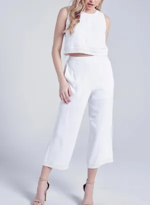 Wide Leg Crop Pants