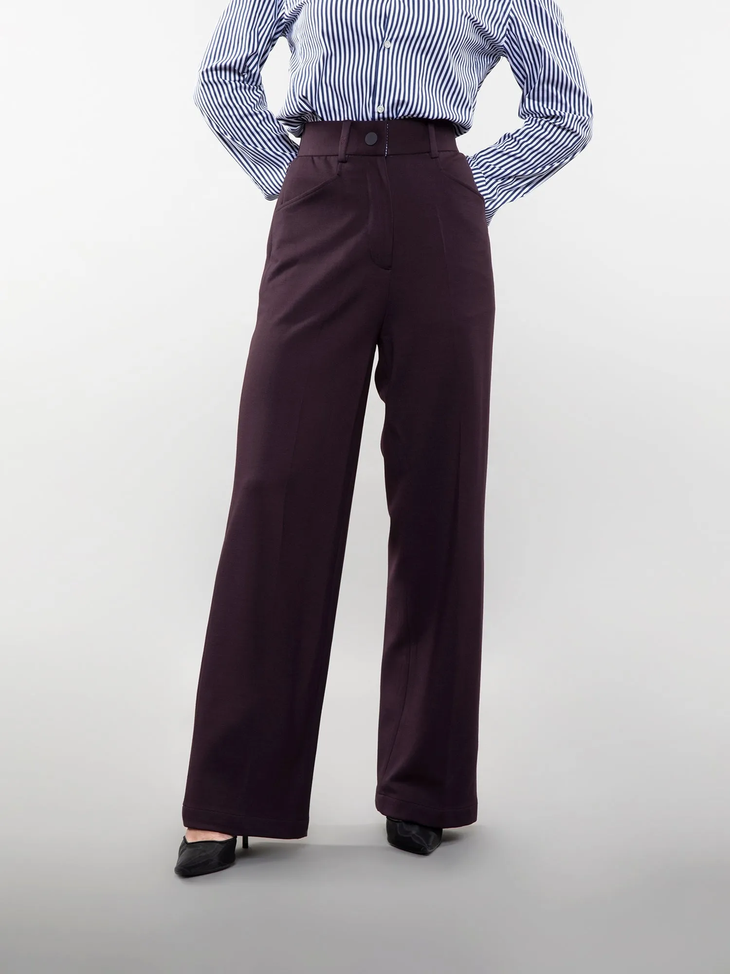 Wide-leg trouser