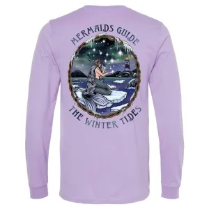 Winter Tides Long Sleeve T-Shirt (Lavender)