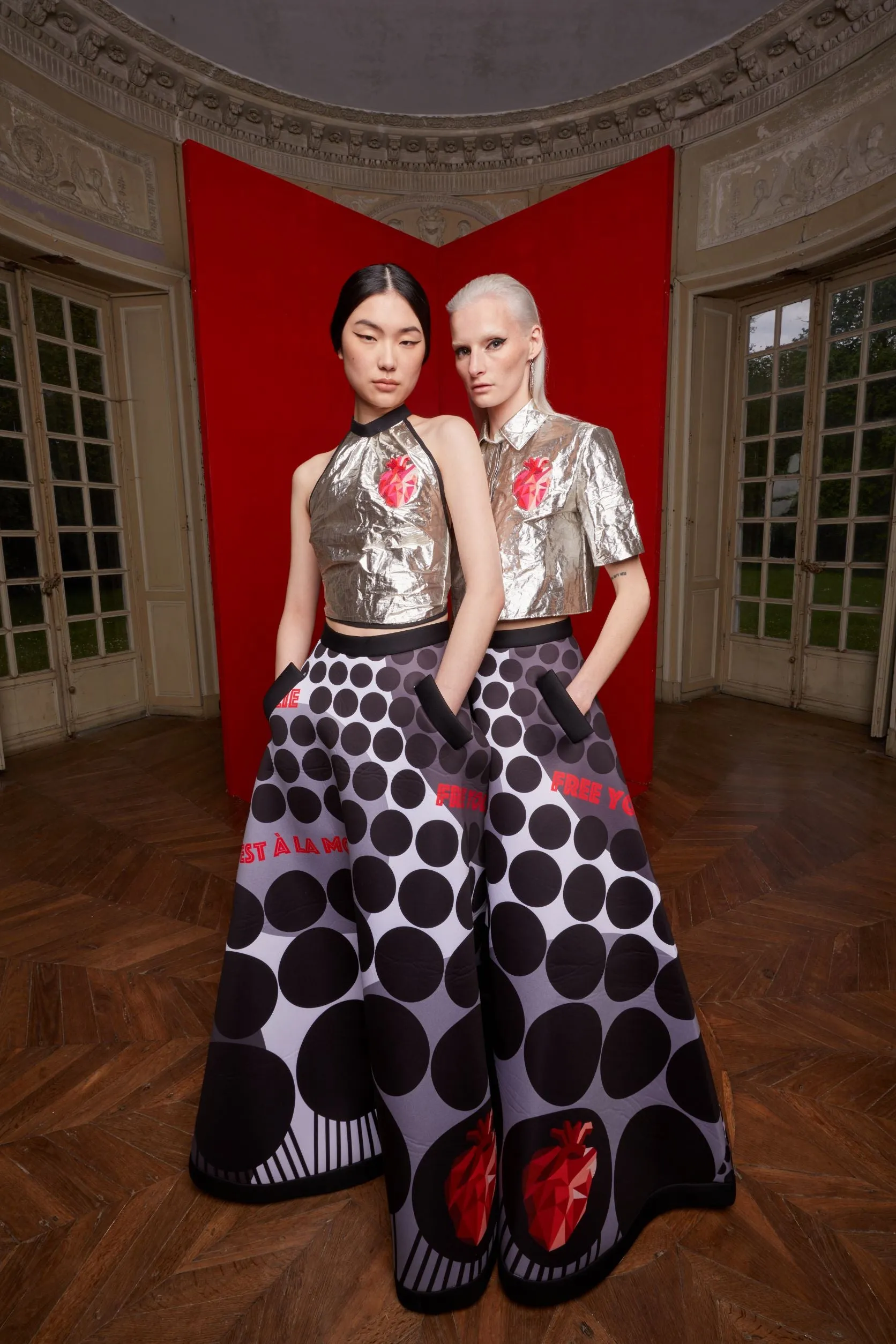 Women's Couture Printed Skirt