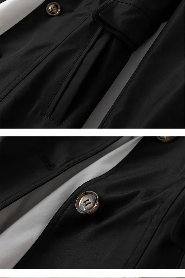 Women's Trench Coat /  Long Women Windbreaker Plus Size Trench Coat