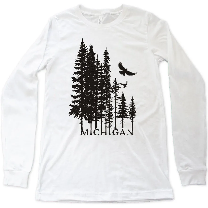 Woods long sleeve tee