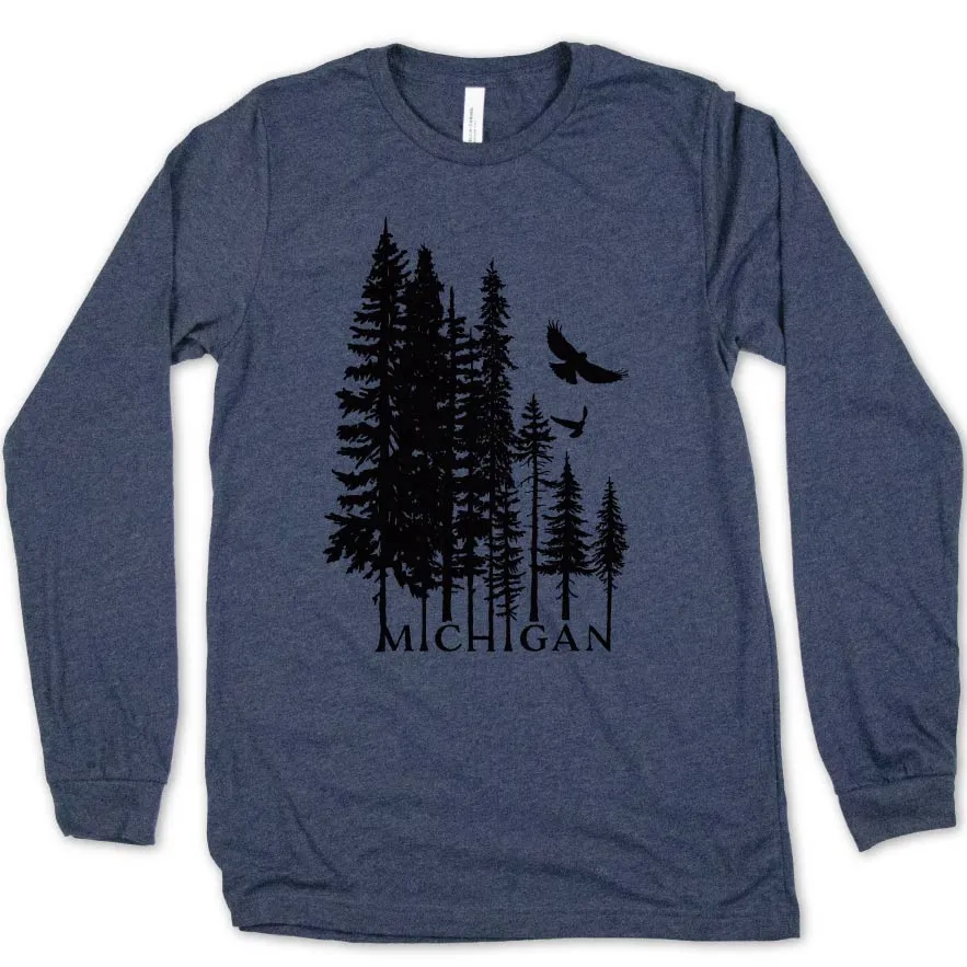 Woods long sleeve tee