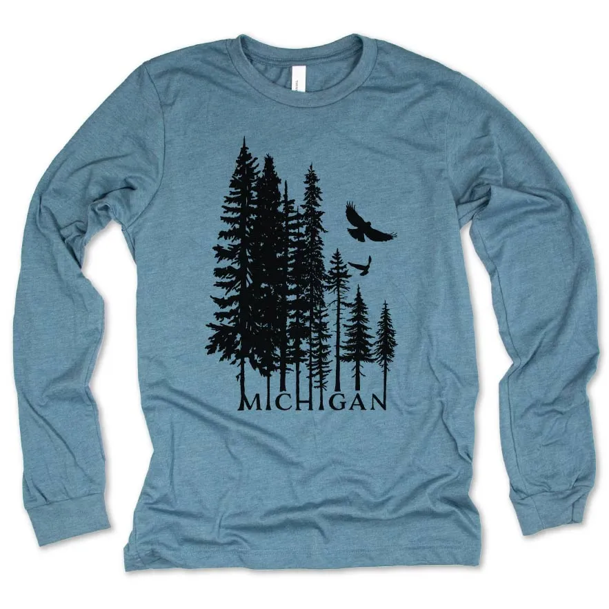Woods long sleeve tee