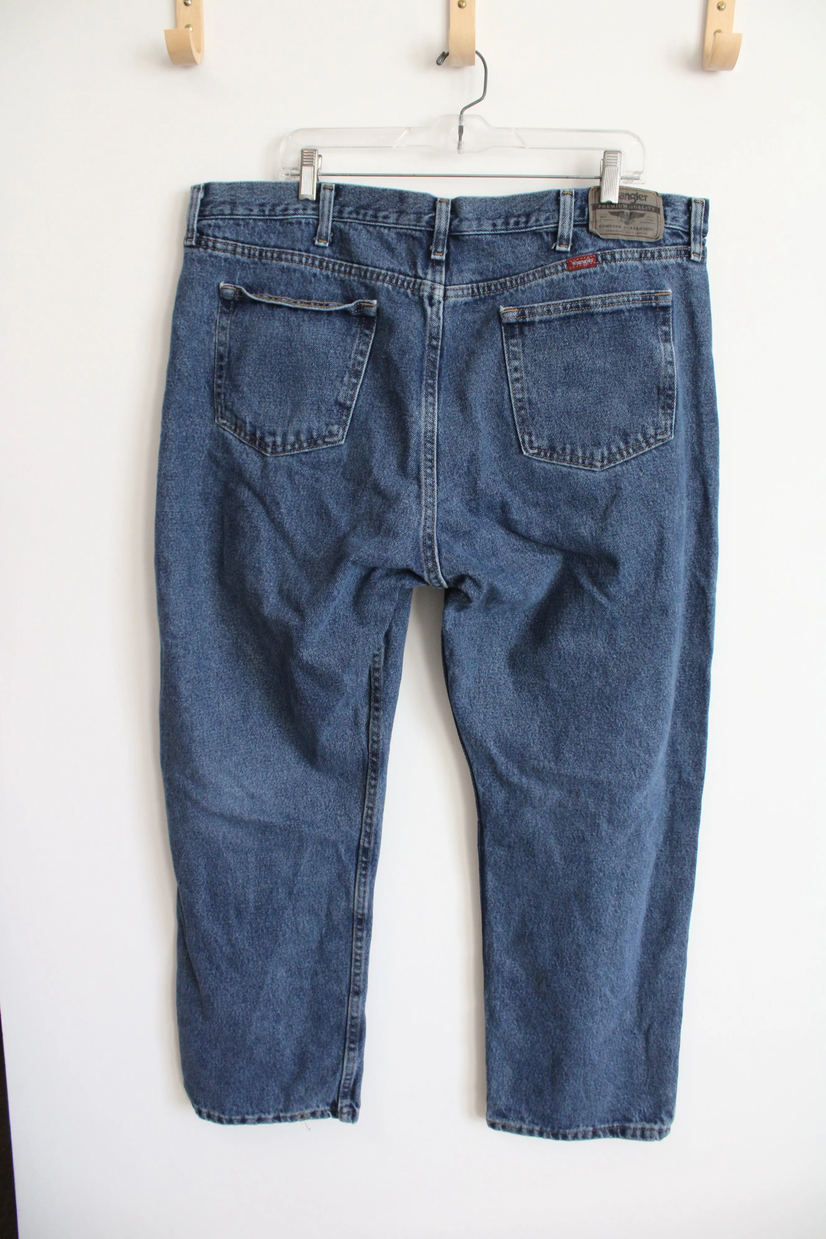 Wrangler Relaxed Fit Blue Jeans | 42X30