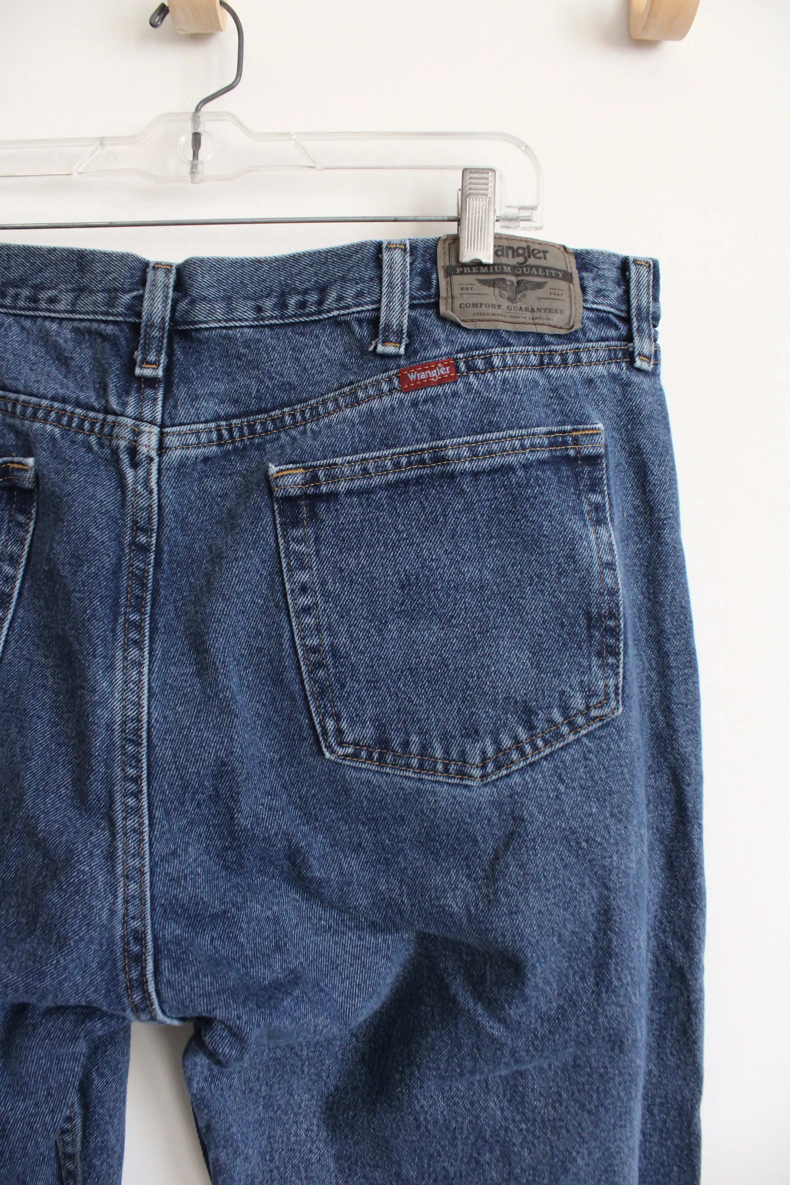 Wrangler Relaxed Fit Blue Jeans | 42X30
