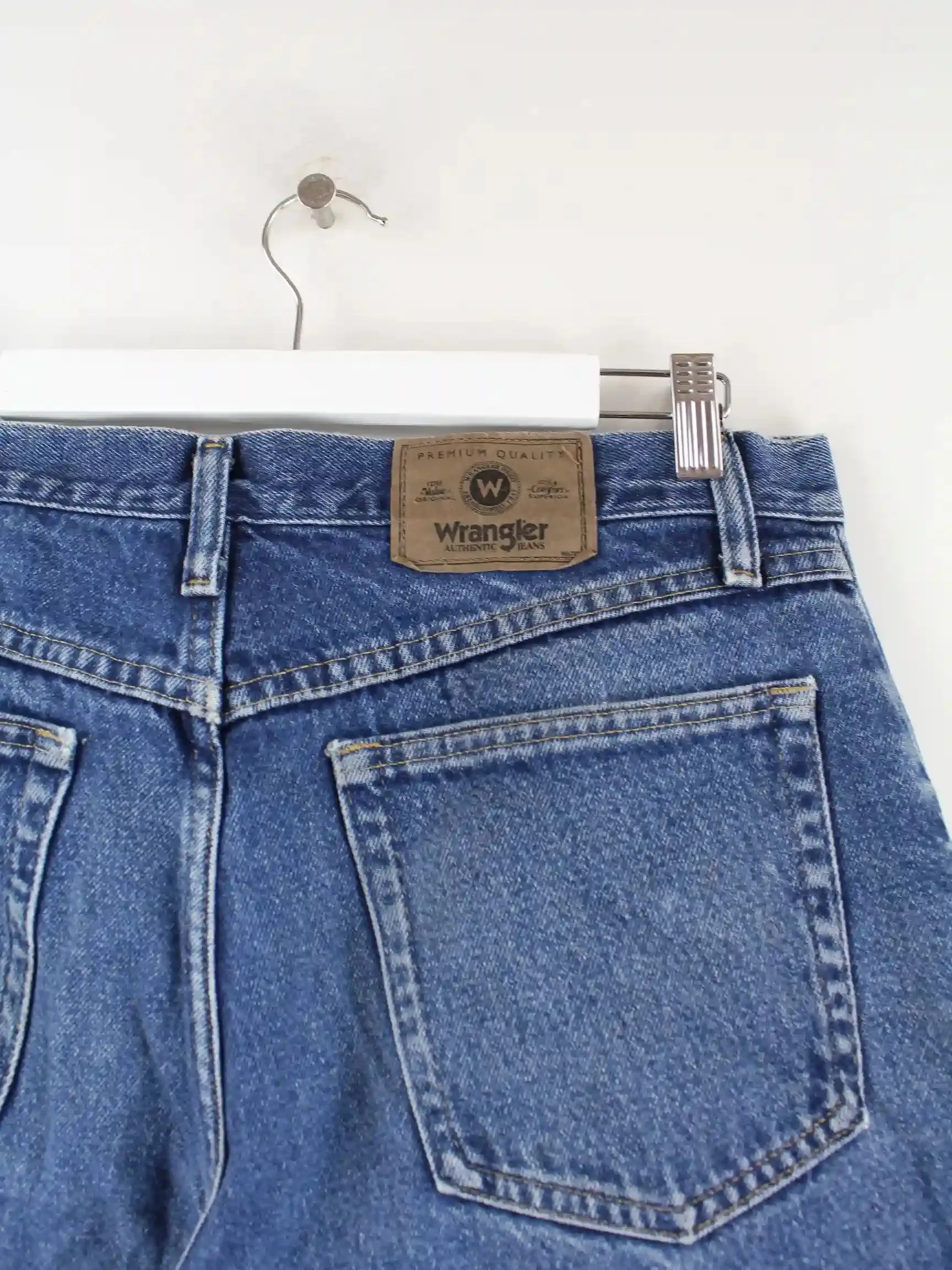 Wrangler Relaxed Fit Jeans Blau W33 L30