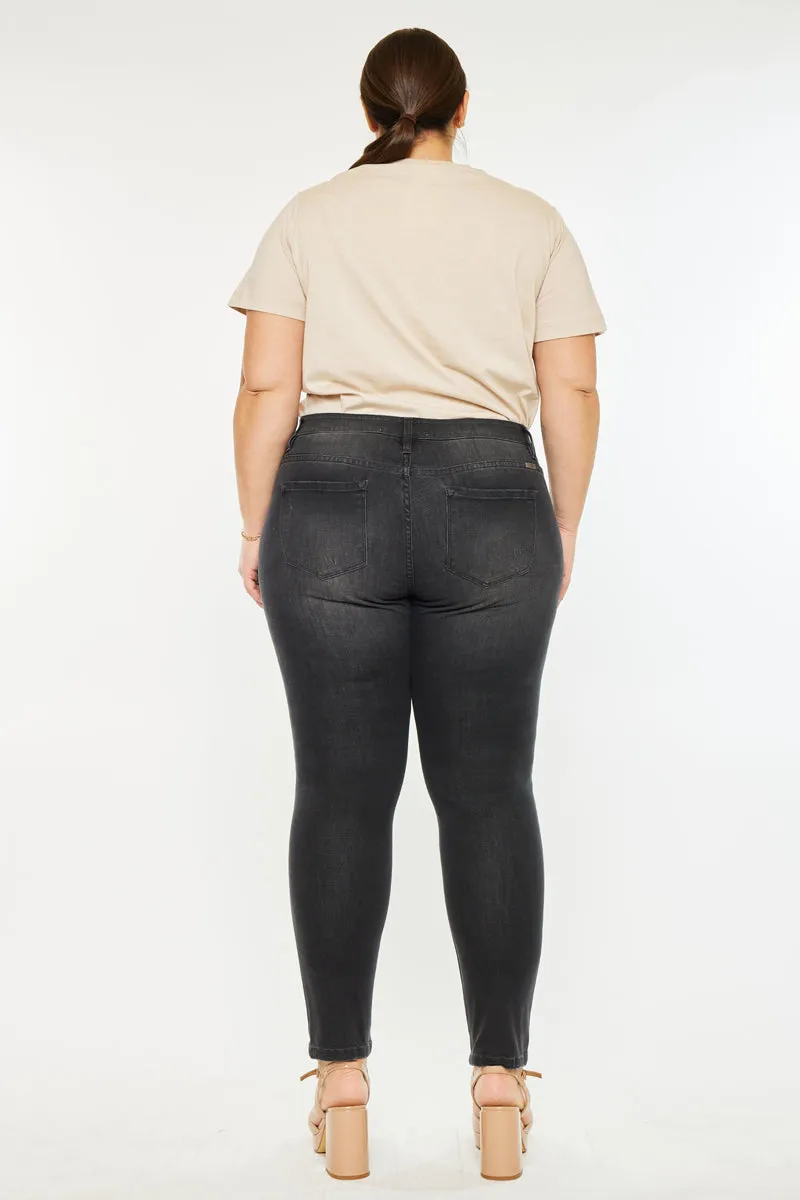 Wynne Low Rise Ankle Skinny Jeans- Plus