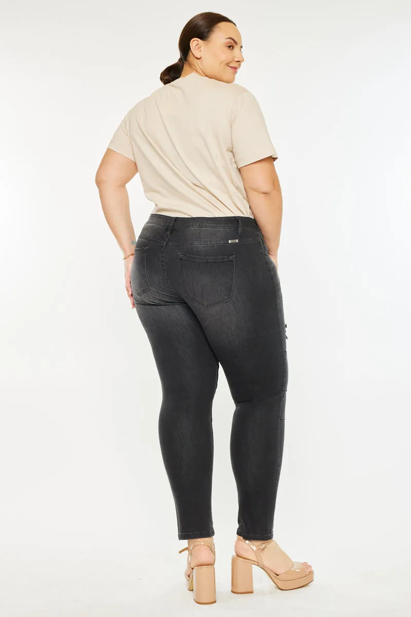 Wynne Low Rise Ankle Skinny Jeans- Plus