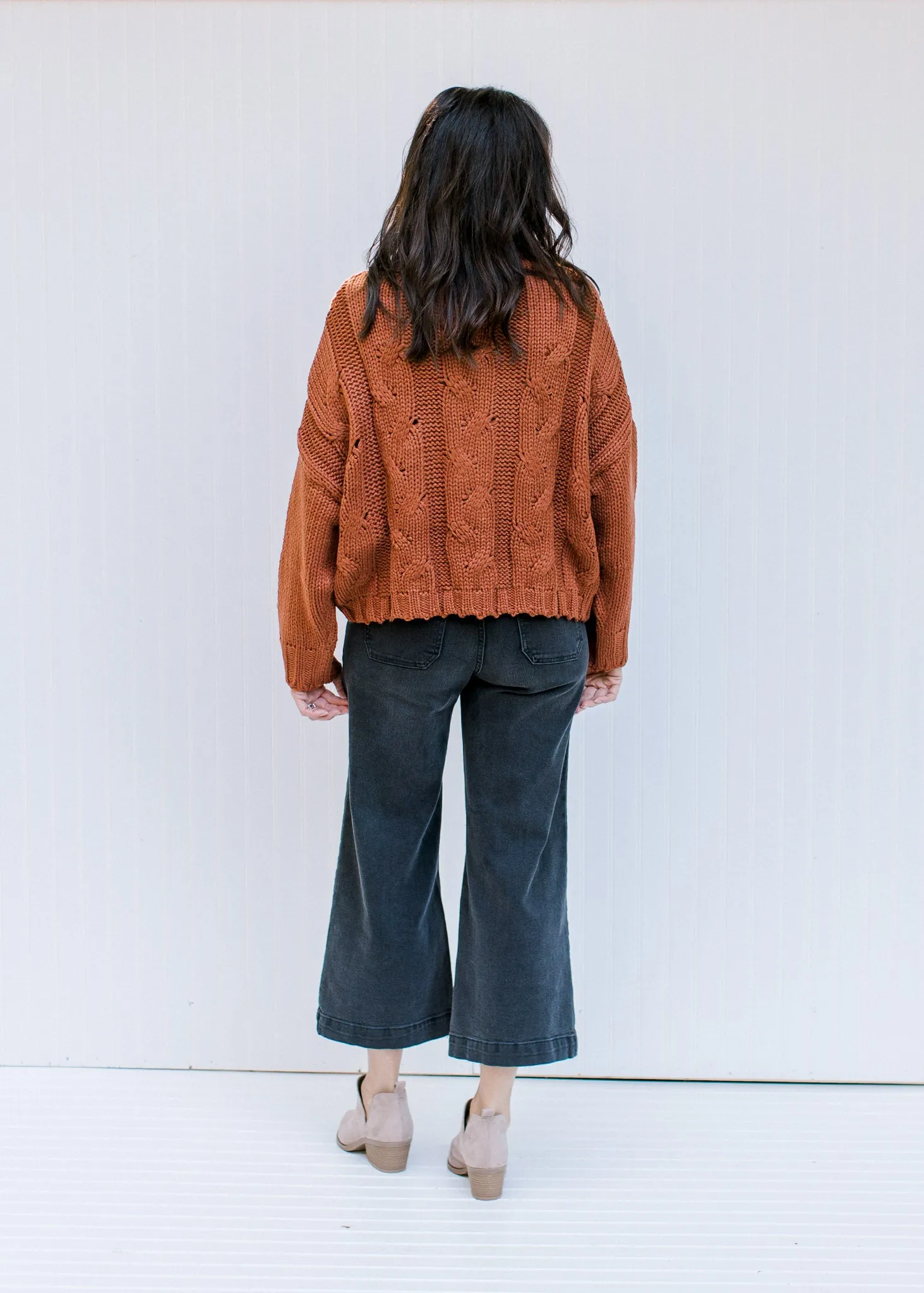X Cappuccino Turtleneck Sweater