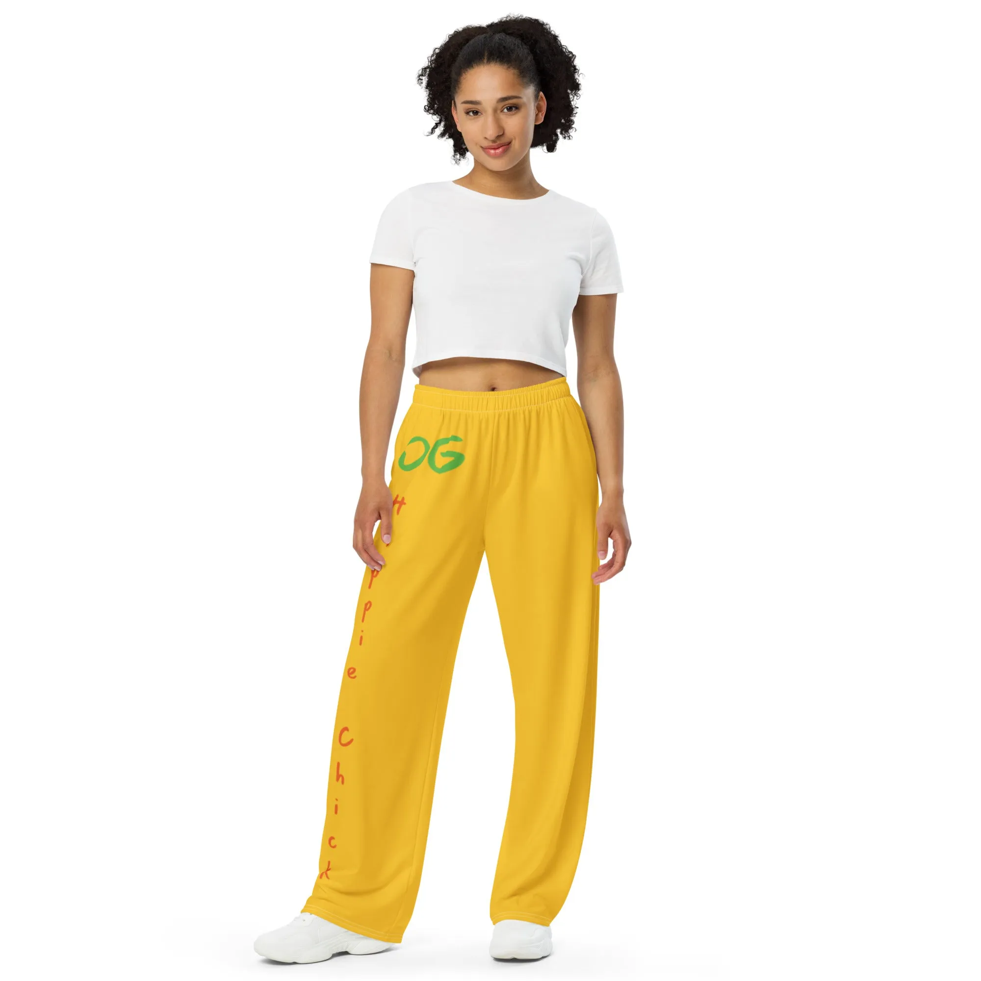 Yellow Unisex Pants - OG Hippie Chick