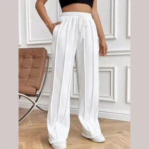 'Zahra' Drawstring Wide Leg Pants